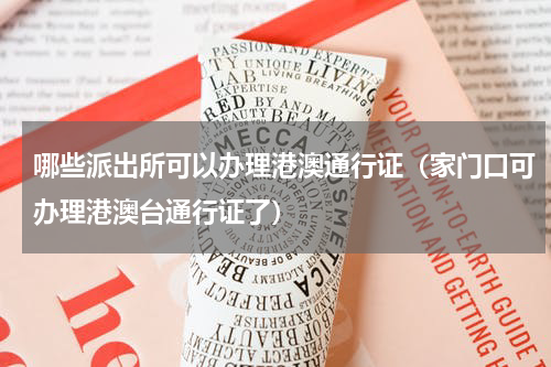哪些派出所可以办理港澳通行证（家门口可办理港澳台通行证了）