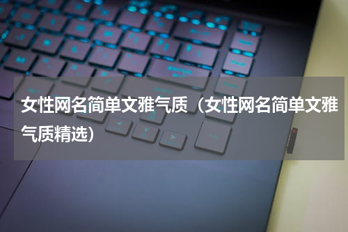 女性网名简单文雅气质（女性网名简单文雅气质精选）