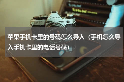 苹果手机卡里的号码怎么导入（手机怎么导入手机卡里的电话号码）