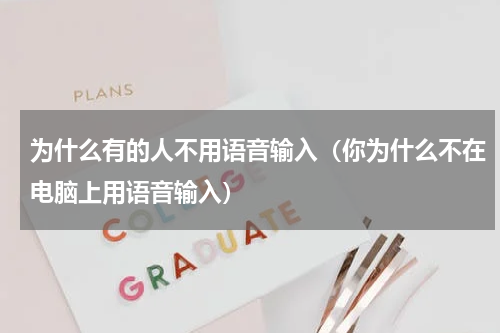 为什么有的人不用语音输入（你为什么不在电脑上用语音输入）
