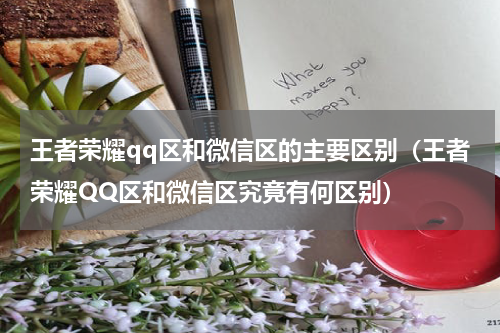 王者荣耀qq区和微信区的主要区别（王者荣耀QQ区和微信区究竟有何区别）
