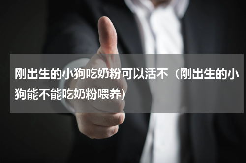 刚出生的小狗吃奶粉可以活不（刚出生的小狗能不能吃奶粉喂养）