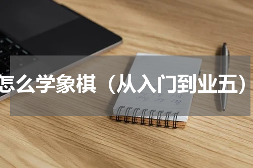 怎么学象棋（从入门到业五）