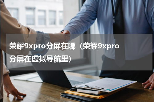 荣耀9xpro分屏在哪（荣耀9xpro分屏在虚拟导航里）