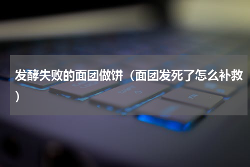 发酵失败的面团做饼（面团发死了怎么补救）