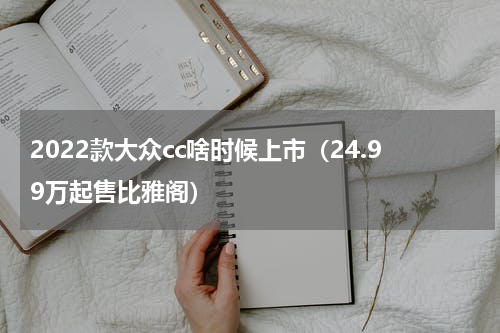 2022款大众cc啥时候上市（24.99万起售比雅阁）