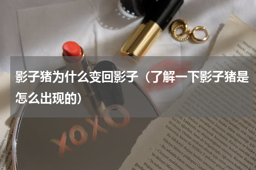 影子猪为什么变回影子（了解一下影子猪是怎么出现的）