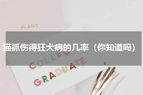 猫抓伤得狂犬病的几率（你知道吗）