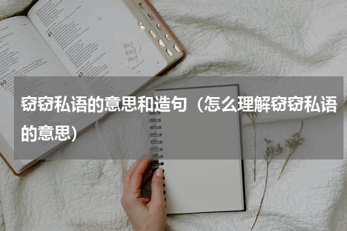窃窃私语的意思和造句（怎么理解窃窃私语的意思）
