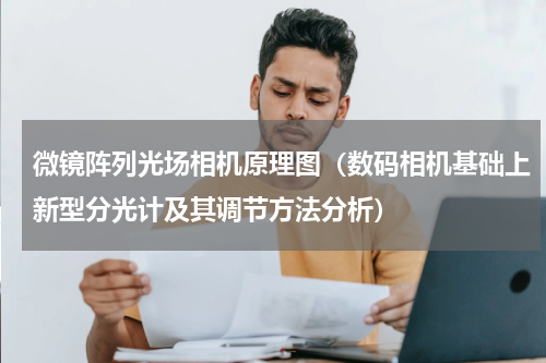 微镜阵列光场相机原理图（数码相机基础上新型分光计及其调节方法分析）