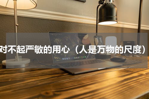 对不起严敏的用心（人是万物的尺度）