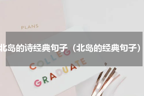 北岛的诗经典句子（北岛的经典句子）
