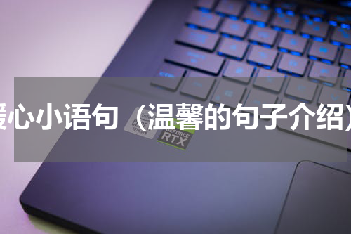 暖心小语句（温馨的句子介绍）