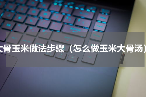 大骨玉米做法步骤（怎么做玉米大骨汤）