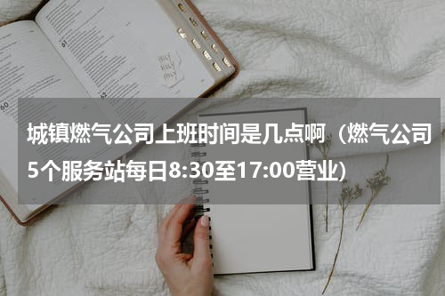 城镇燃气公司上班时间是几点啊（燃气公司5个服务站每日8:30至17:00营业）