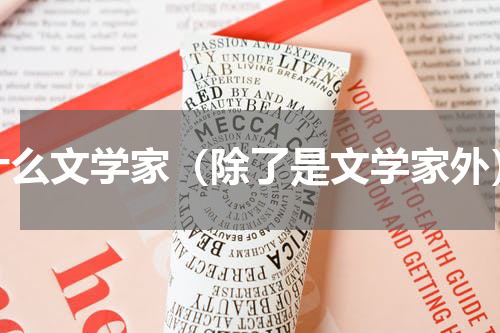 什么文学家（除了是文学家外）