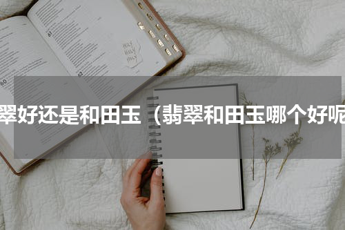 翡翠好还是和田玉（翡翠和田玉哪个好呢）