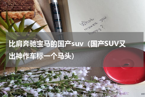 比肩奔驰宝马的国产suv（国产SUV又出神作车标一个马头）