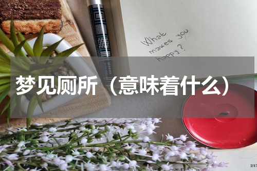 梦见厕所（意味着什么）