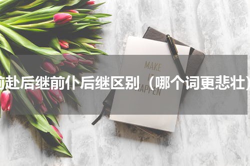 前赴后继前仆后继区别（哪个词更悲壮）