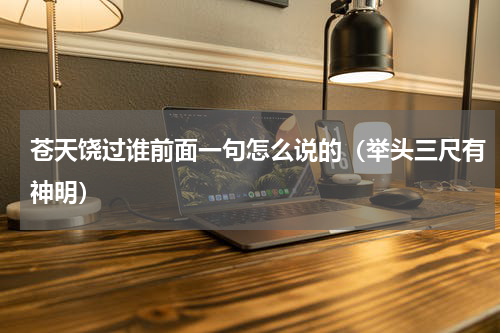苍天饶过谁前面一句怎么说的（举头三尺有神明）