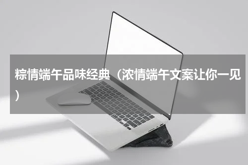 粽情端午品味经典（浓情端午文案让你一见）