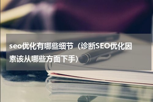 seo优化有哪些细节（诊断SEO优化因素该从哪些方面下手）