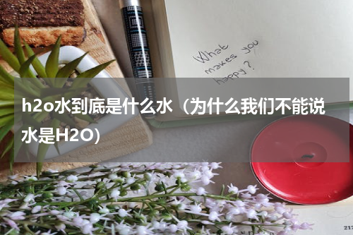 h2o水到底是什么水（为什么我们不能说水是H2O）