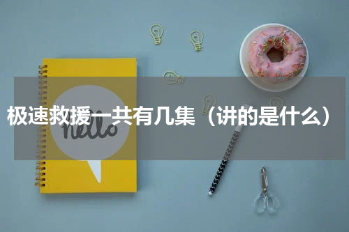 极速救援一共有几集（讲的是什么）