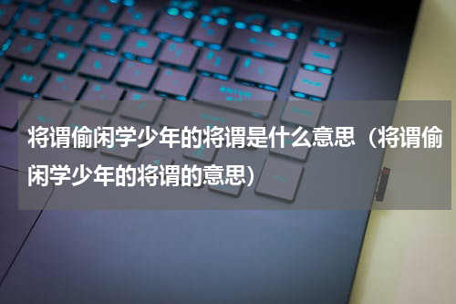 将谓偷闲学少年的将谓是什么意思（将谓偷闲学少年的将谓的意思）