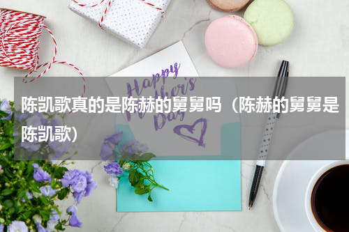 陈凯歌真的是陈赫的舅舅吗（陈赫的舅舅是陈凯歌）