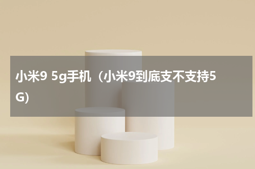 小米9 5g手机（小米9到底支不支持5G）