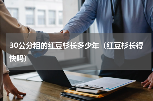30公分粗的红豆杉长多少年（红豆杉长得快吗）