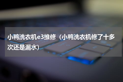 小鸭洗衣机e3维修（小鸭洗衣机修了十多次还是漏水）