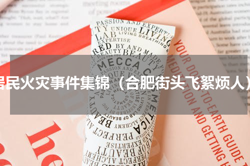 居民火灾事件集锦（合肥街头飞絮烦人）