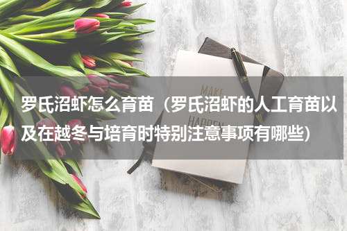 罗氏沼虾怎么育苗（罗氏沼虾的人工育苗以及在越冬与培育时特别注意事项有哪些）