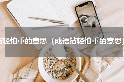 拈轻怕重的意思（成语拈轻怕重的意思）
