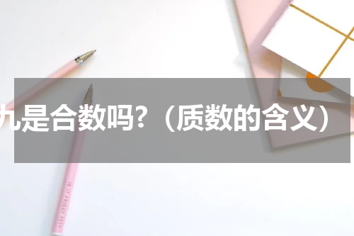 九是合数吗?（质数的含义）