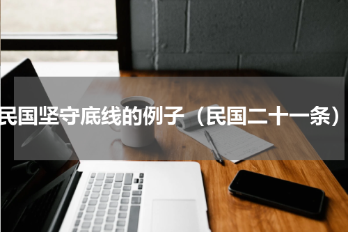 民国坚守底线的例子（民国二十一条）