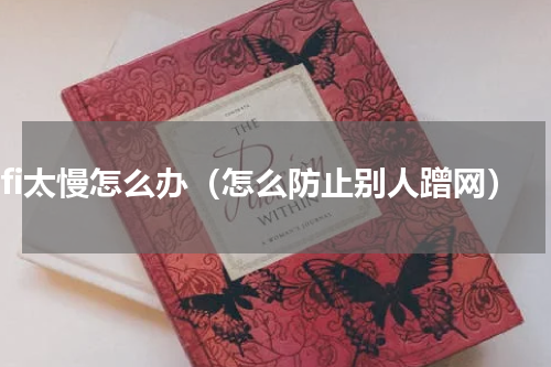 wifi太慢怎么办（怎么防止别人蹭网）