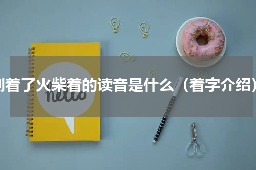 划着了火柴着的读音是什么（着字介绍）