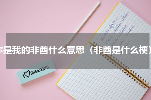 你是我的非酋什么意思（非酋是什么梗）