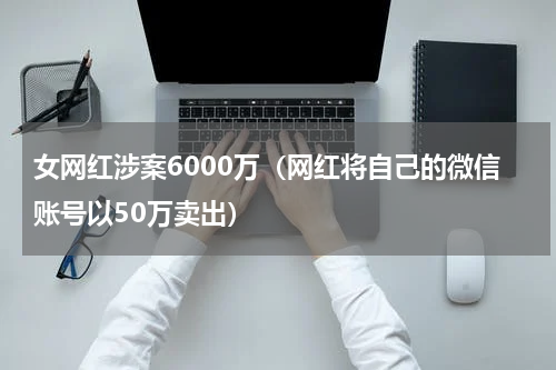 女网红涉案6000万（网红将自己的微信账号以50万卖出）