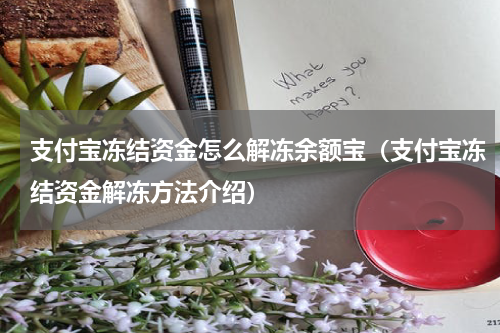 支付宝冻结资金怎么解冻余额宝（支付宝冻结资金解冻方法介绍）