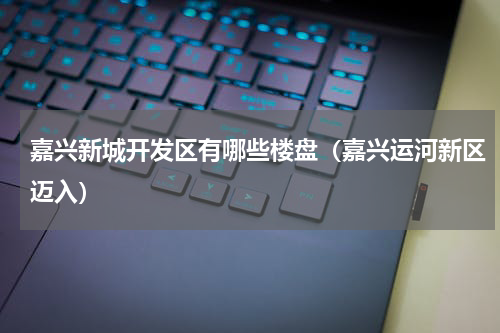 嘉兴新城开发区有哪些楼盘（嘉兴运河新区迈入）