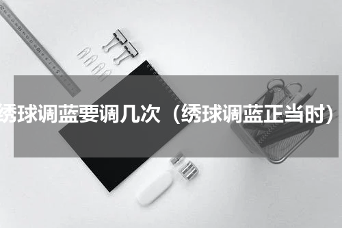 绣球调蓝要调几次（绣球调蓝正当时）