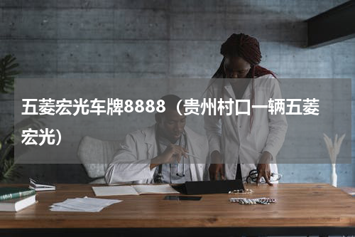 五菱宏光车牌8888（贵州村口一辆五菱宏光）