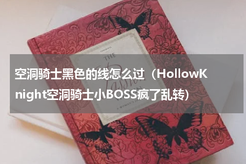 空洞骑士黑色的线怎么过（HollowKnight空洞骑士小BOSS疯了乱转）