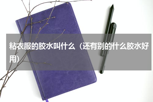 粘衣服的胶水叫什么（还有别的什么胶水好用）