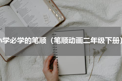 小学必学的笔顺（笔顺动画二年级下册）